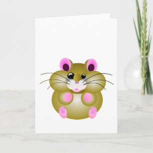 Cartão Hamster Pudgy