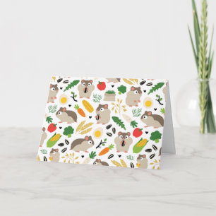 Cartão Hamsters E Seus Tratamentos