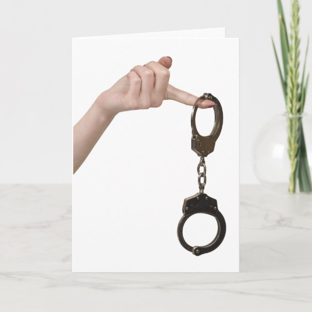 Cartão Handcuffs (Frente)