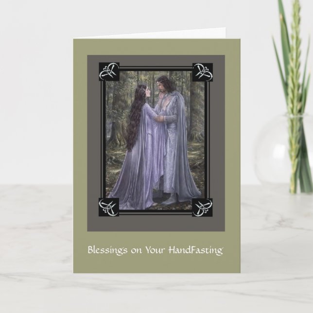 Cartão Handfasting Cards (Frente)
