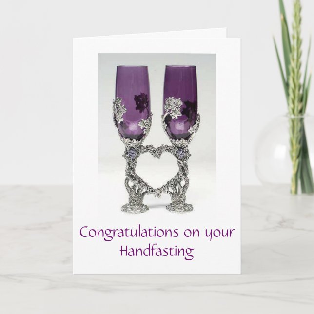 Cartão Handfasting Cards (Frente)