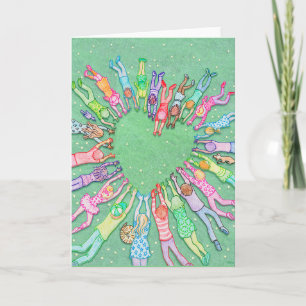 Cartão Hands Heart
