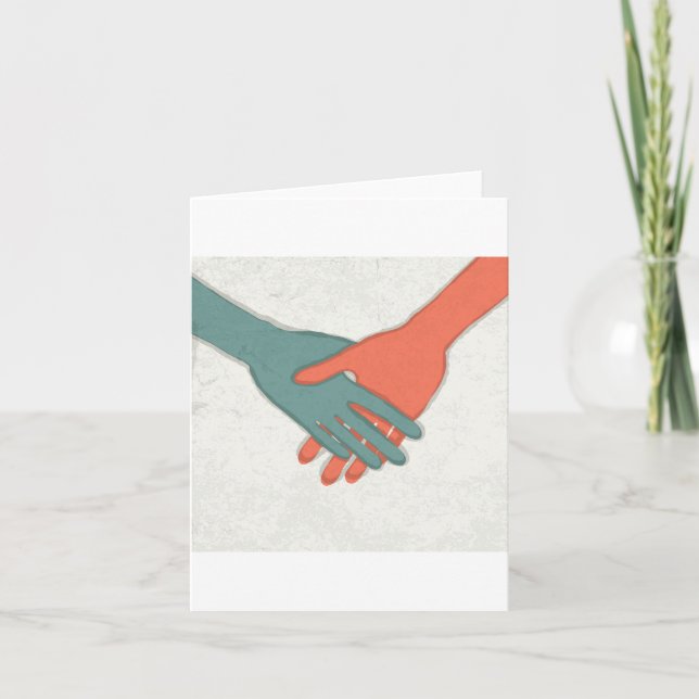 Cartão Handshake Note Cards (Frente)