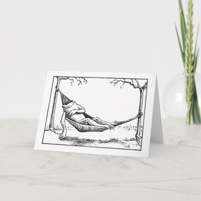 Cartão Hangin para fora (Frente)