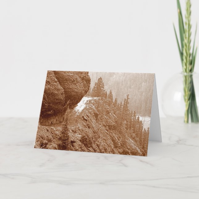 Cartão Hanging Rock (Frente)