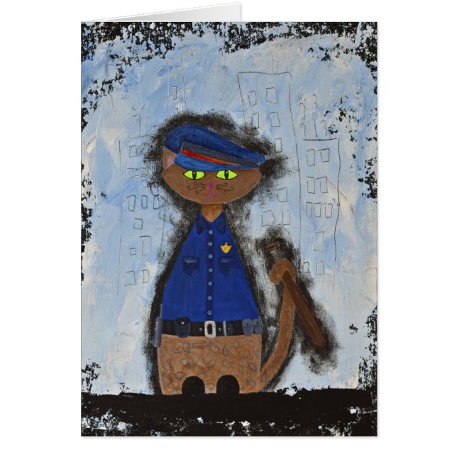 Cartão Hank, polícia de Paisley (Frente)