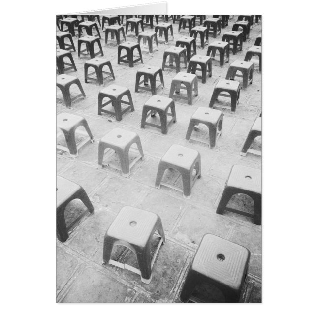 Cartão Hanói Vietnã, Ferramentas Plásticas no Templo de (Frente)