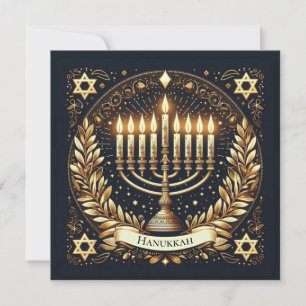 Cartão Hanukkah