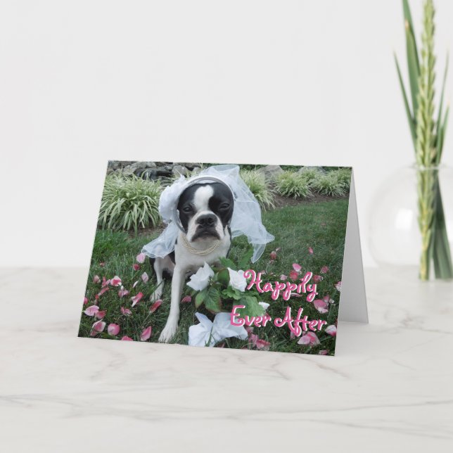Cartão Happily Ever After  - BLANK CARD Lola B. Boston (Frente)