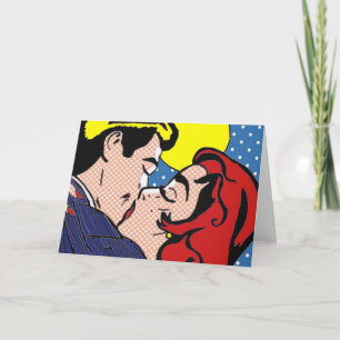 Cartão Happily Ever After Pop Art Greeting Card