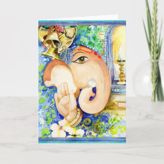 Cartão Happiness Ganesh Diwali Card