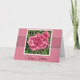 Cartão Happiness, Love and Laughter - Birthday Card