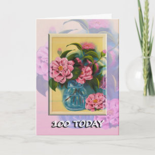 Cartão Happy 100th Birthday Greeting Card