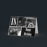Cartão Happy 18th Birthday<br><div class="desc">Part of the 'MOS Birthday Cars' card series. A perfect card for the custom car lover. (The age can be customised to suit. Please get in contact for details)</div>