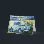 Cartão "Happy 21st Birthday!"<br><div class="desc">Happy 21st Birthday Card. Picture~"FREYA" The Series1 80" Truck Cab ,  Greetings Card By GJLC  JackCrisp.co.uk</div>