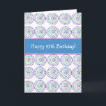 Cartão Happy 95th Birthday! Card<br><div class="desc"></div>