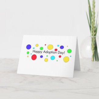 Cartão Happy Adoption Day! Greeting Card