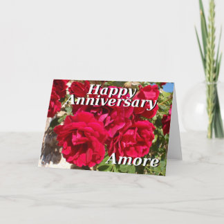 Cartão Happy Anniversary Card