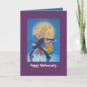 Cartão Happy Anniversary card