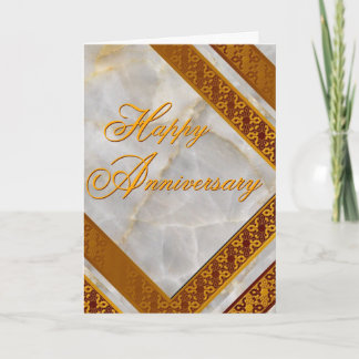 Cartão Happy Anniversary Greeting Card