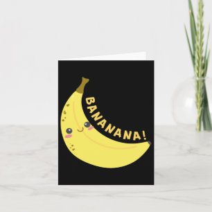 Cartão Happy Banana Sticker