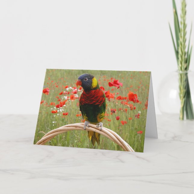 Cartão Happy Birdday! (Frente)