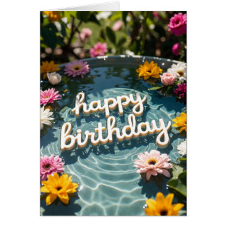 Cartão Happy Birthday