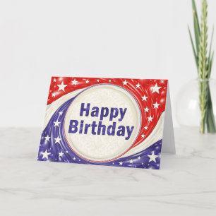 Cartão Happy Birthday