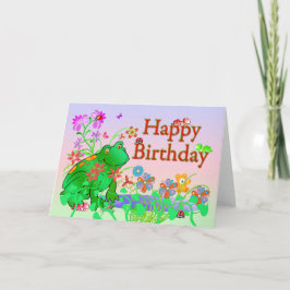 Cartão Happy Birthday