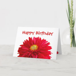 Cartão Happy Birthday
