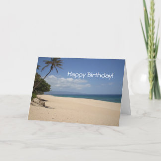 Cartão Happy Birthday!