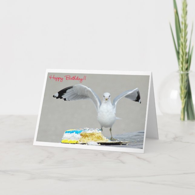 Cartão Happy Birthday (Frente)