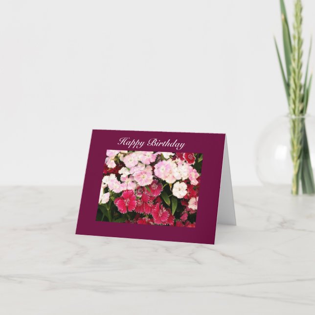 Cartão happy birthday (Frente)