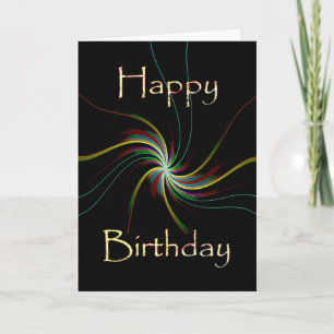 Cartão Happy Birthday