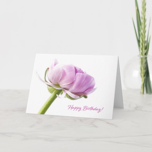 Cartão Happy Birthday (Frente)