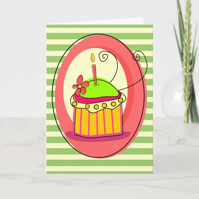 Cartão Happy Birthday (Frente)