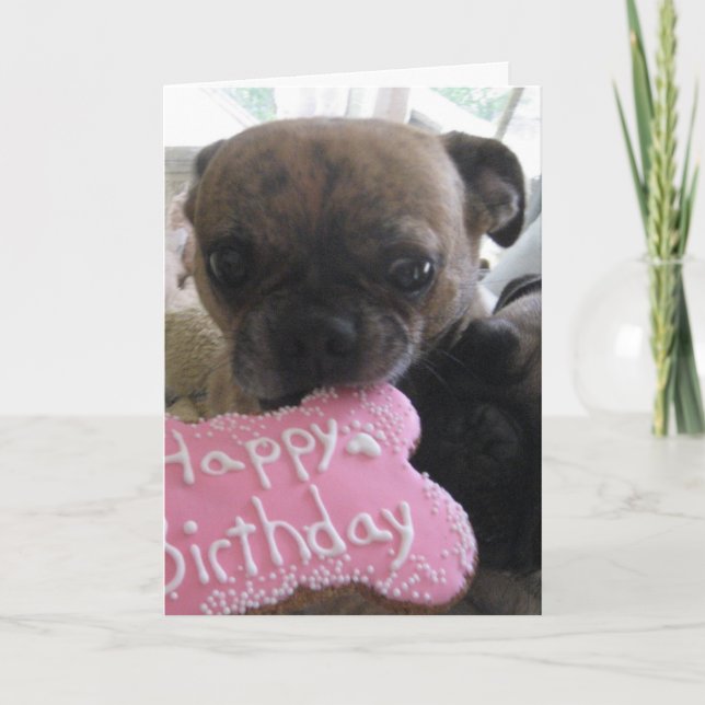 Cartão Happy Birthday (Frente)