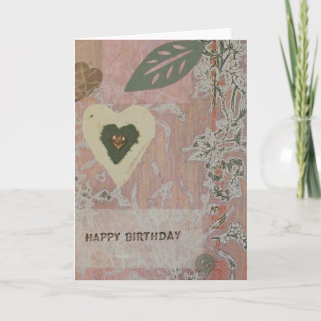 Cartão Happy Birthday (Frente)