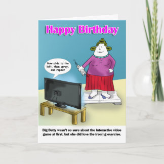 Cartão Happy Birthday