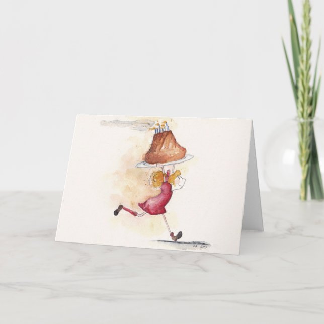 Cartão Happy birthday (Frente)