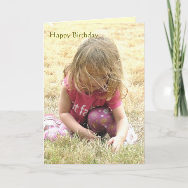 Cartão Happy Birthday (Frente)
