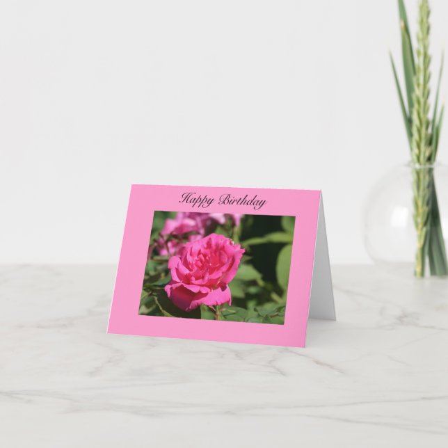 Cartão happy birthday (Frente)