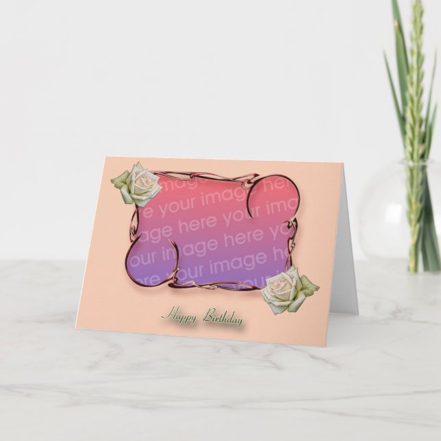 Cartão happy Birthday  !!! (Frente)