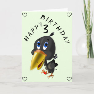 Cartão Happy Birthday 3 - Boko