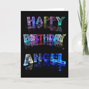 Cartão Happy Birthday Angel Card
