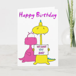 Cartão happy birthday aunt