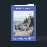 CARTÃO ***HAPPY BIRTHDAY** BEACH STYLE CARD<br><div class="desc">THANK YOU FOR STOPPING BY 1 OF MY 8 STORES.</div>