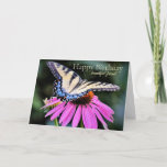 Cartão Happy Birthday Beautiful Friend Card<br><div class="desc">A special birthday card for a beautiful friend featuring an exquisite Eastern Tiger Swallowtail Butterfly.   A lovely eye-catching card for butterfly lovers!</div>