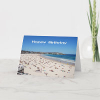 Happy Birthday, Bondi Beach, Sydney, Australia