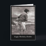 Cartão Happy Birthday Brother<br><div class="desc">Happy Birthday Brother</div>
